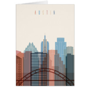 Austin, Stadt-Skyline Texas