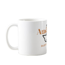Austin Texas Burnt Orange Tasse