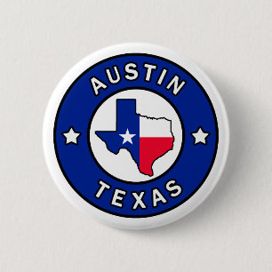 Austin Texas Button