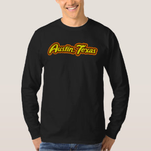Austin Texas Candy Art Retro fühlen Sie sich Vinta T-Shirt