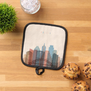 Austin, Texas City Skyline Topflappen