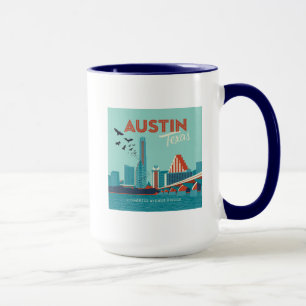 Austin, Texas   Congress Avenue Bridge Tasse