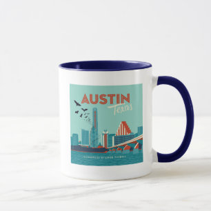 Austin, Texas   Congress Avenue Bridge Tasse
