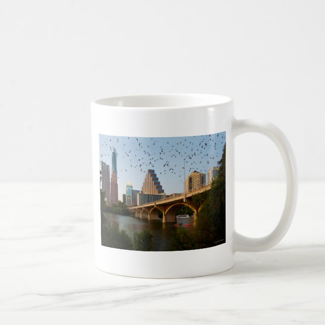 Austin, Texas Congress Bridge Bats Kaffeetasse (Rechts)
