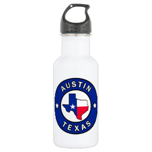Austin Texas Edelstahlflasche