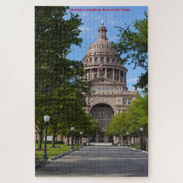 Austin Texas. Jigsaw Puzzle (Vertikal)