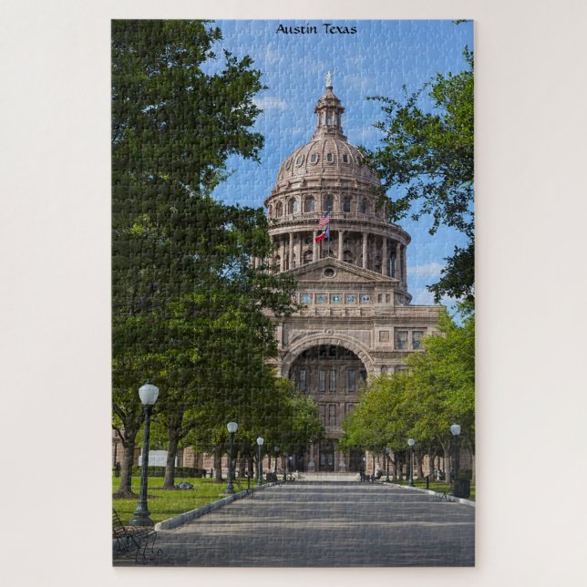 Austin Texas Jigsaw Puzzle (Vertikal)
