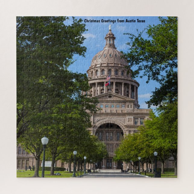 Austin Texas. Jigsaw Puzzle (Vertikal)
