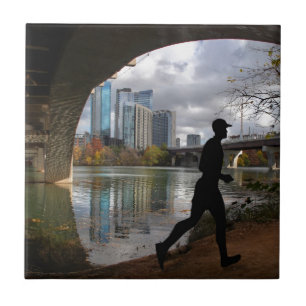 Austin Texas Lady Bird Lake Trail Runner Fliese