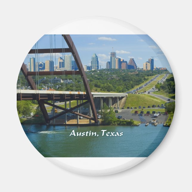 Austin, Texas Magnet (Vorne)