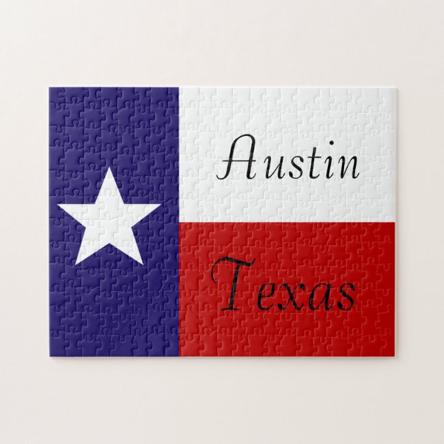 Austin Texas Poster Puzzle (Horizontal)