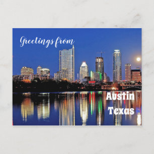 Austin Texas — Postkarte
