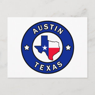 Austin Texas Postkarte