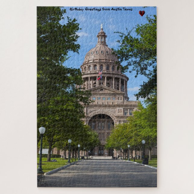 Austin Texas Puzzle (Vertikal)