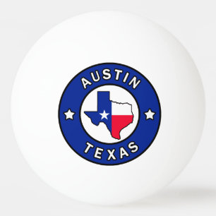 Austin Texas Tischtennisball