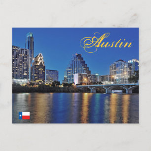 Austin, Texas, U.S.A. Postkarte