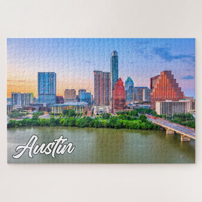 Austin, Texas, USA Puzzle (Horizontal)