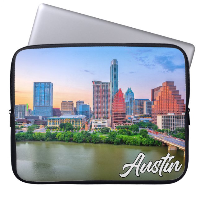 Austin, Texas, Vereinigte Staaten Laptopschutzhülle (Vorderseite)