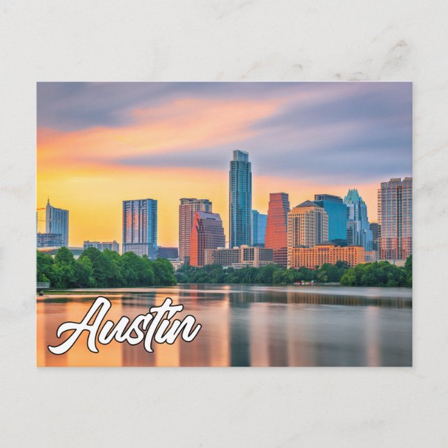 Austin, Texas, Vereinigte Staaten Postkarte (Vorderseite)