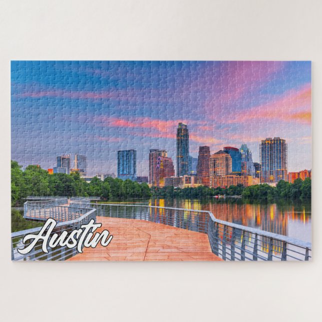 Austin, Texas, Vereinigte Staaten Puzzle (Horizontal)