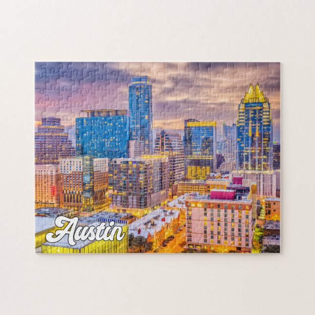 Austin, Texas, Vereinigte Staaten Puzzle (Horizontal)