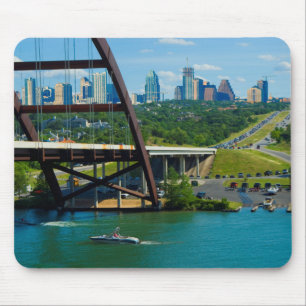 Austin, Texas von 360 Bridge Mousepad