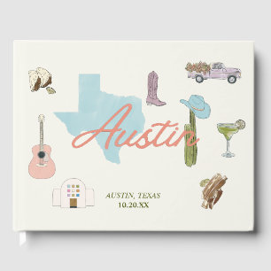 Austin, TX Wedding Gästebuch