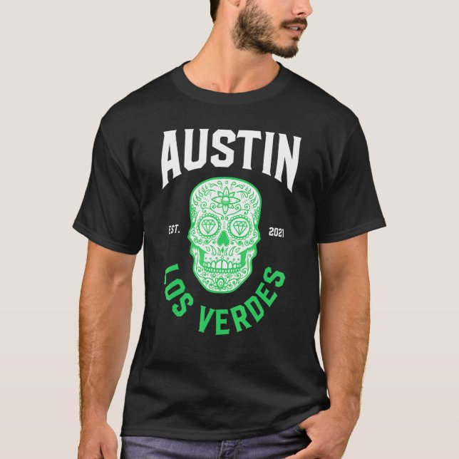 Austin Verdes Gear Austin Futbol Austin Soccer Fc  T-Shirt (Vorderseite)