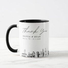 Austin Wedding Custom Personalisiert Coffee Tasse