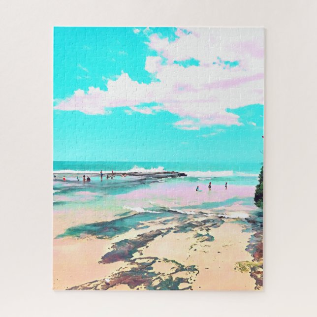 Austinmer Beach NSW Südküste Puzzle (Vertikal)