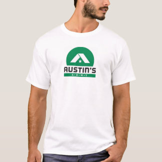 Austins Armee 2 versah T-Shirt-"tapferes u. T-Shirt