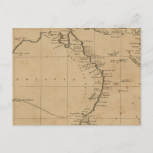 Australasien Postkarte