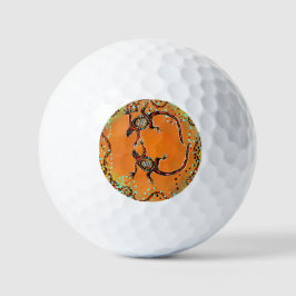 AUSTRALIA ART GOLFBALL