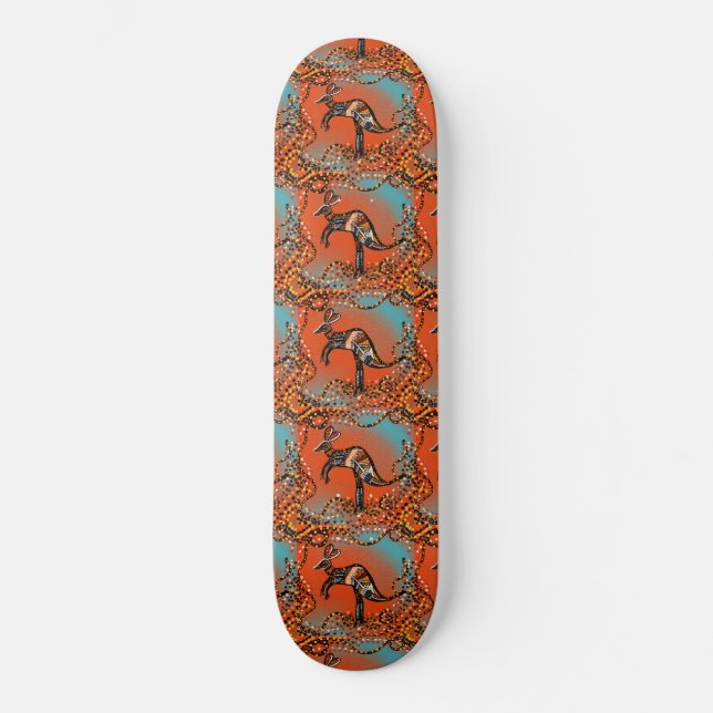 AUSTRALIA ART SKATEBOARD (Vorderseite)