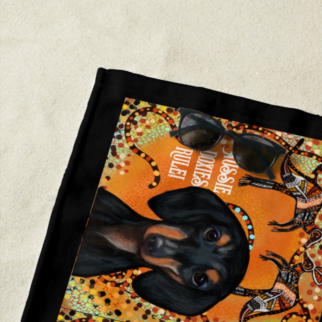 AUSTRALIA ART STRANDTUCH (Beispiel)