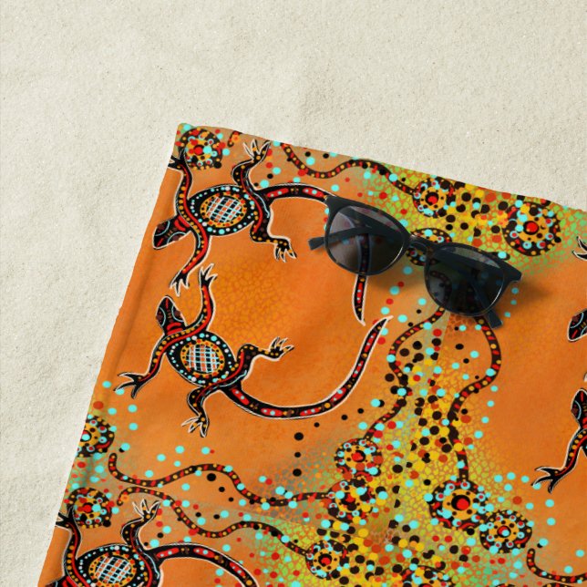 AUSTRALIA ART STRANDTUCH (Beispiel)