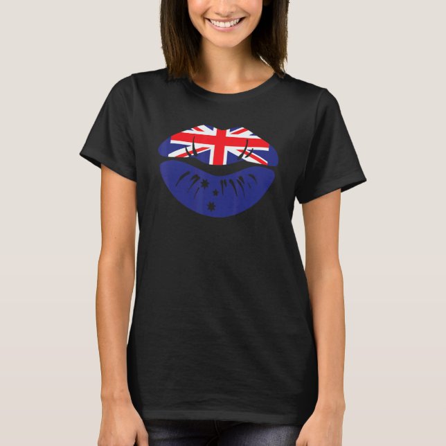 Australia Australian Flag Pride T-Shirt (Vorderseite)