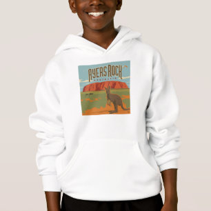 Australia Ayers Rock Kangaroos Hoodie