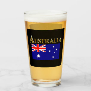 AUSTRALIA BIER GLASS GLAS