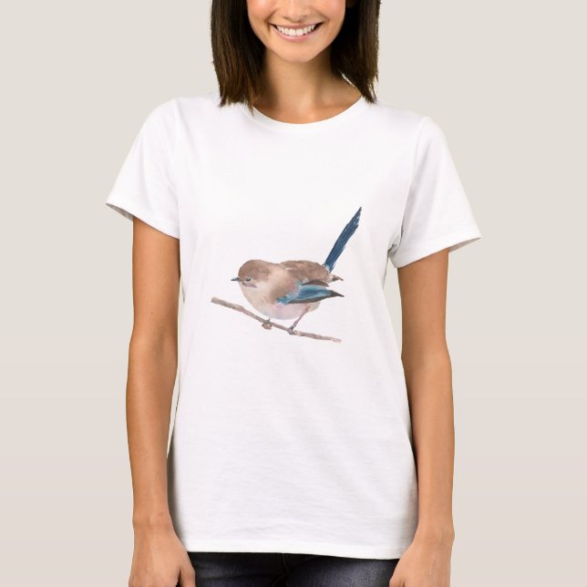 Australia Bird T - Shirts Fairy Wren (Vorderseite)