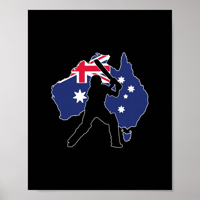 Australia Cricket  Poster (Vorne)
