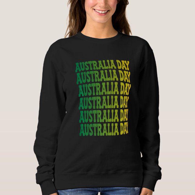 Australia Day Downunder Celebrate 2022 Australia D Sweatshirt (Vorderseite)