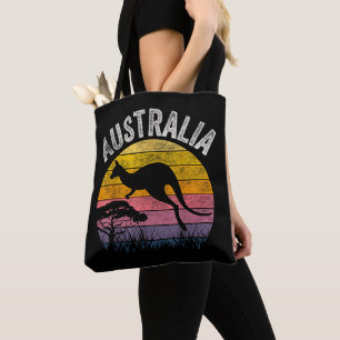 Australia Day Funny Australian Kangaroo Vintag