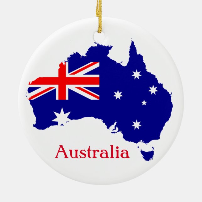 Australia Design Keramik Ornament (Hinten)