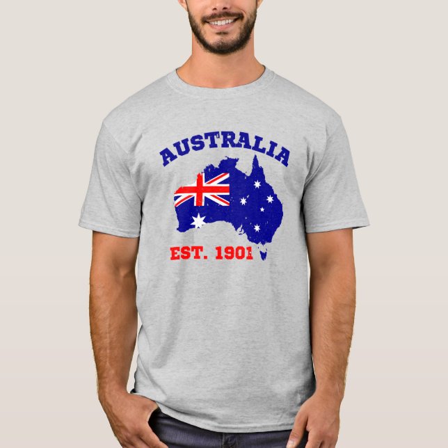 Australia Established 1901 T-Shirt (Vorderseite)
