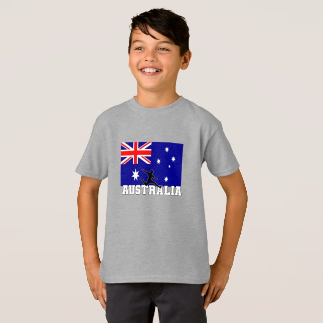 Australia Football Soccer Australia National Team T-Shirt (Vorne ganz)