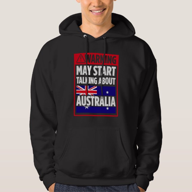 Australia For Proud Australian Aussie Australia Ro Hoodie (Vorderseite)