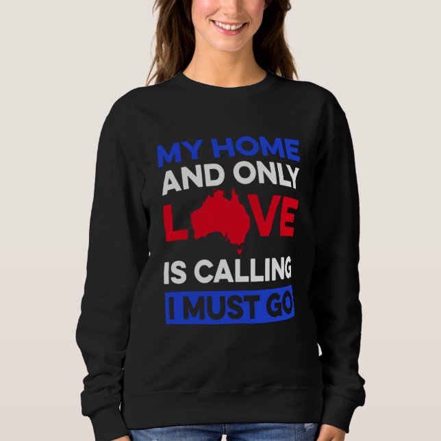Australia For Proud Australian Aussie Australia Ro Sweatshirt (Vorderseite)