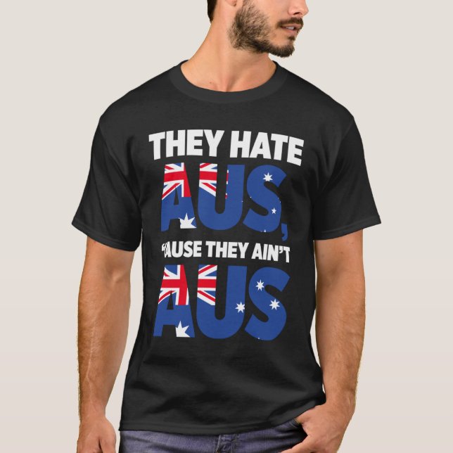 Australia For Proud Australian Aussie Australia Ro T-Shirt (Vorderseite)