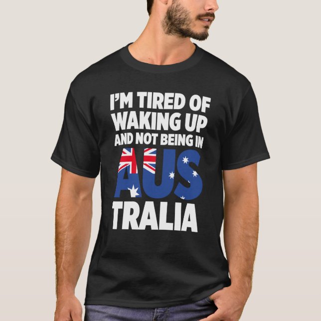 Australia For Proud Australian Aussie Australia Ro T-Shirt (Vorderseite)
